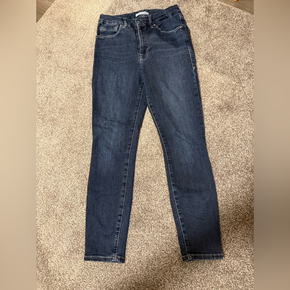Good American Dark Blue Skinny Jeans